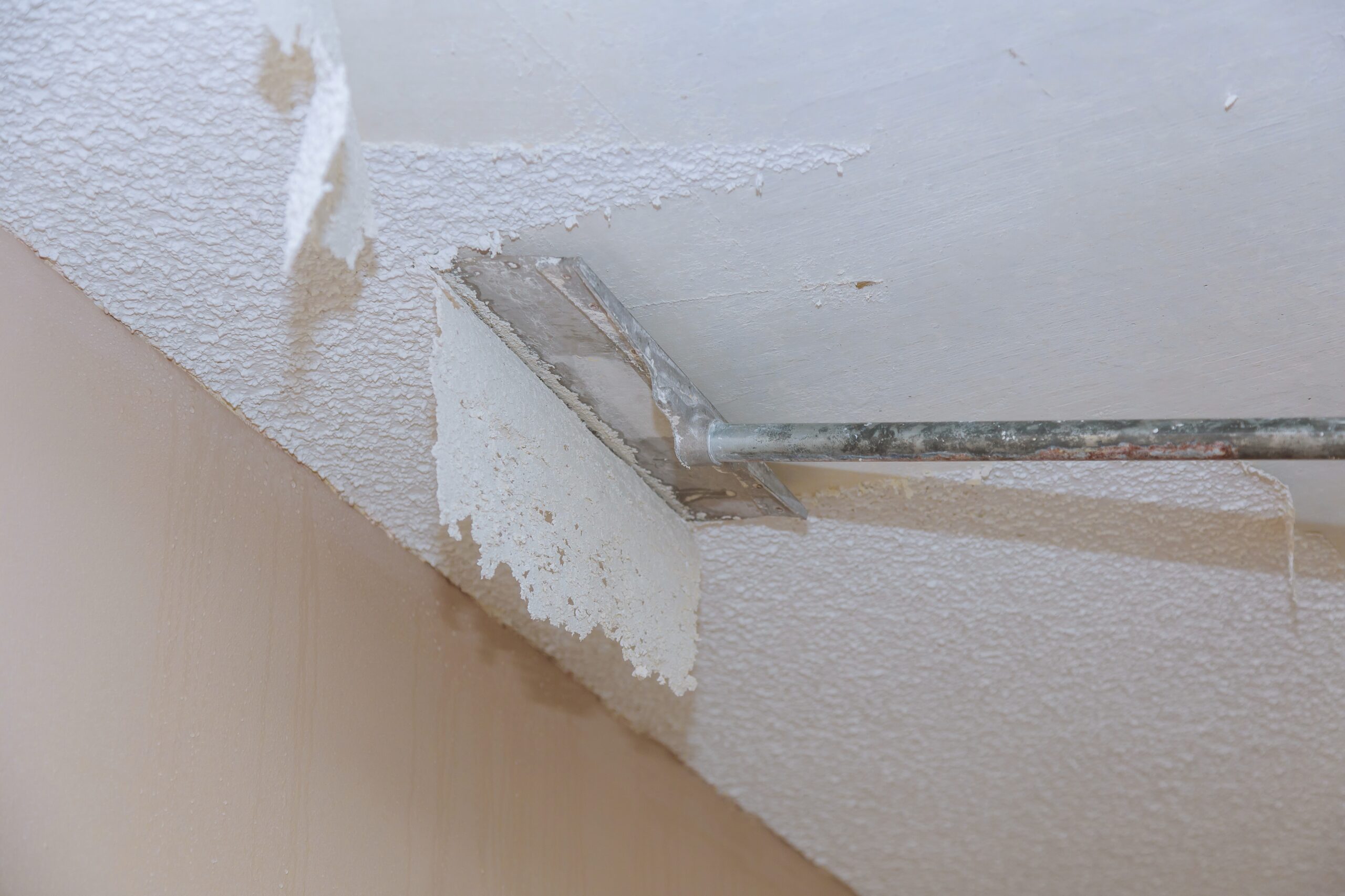 Removing Your Popcorn Ceiling